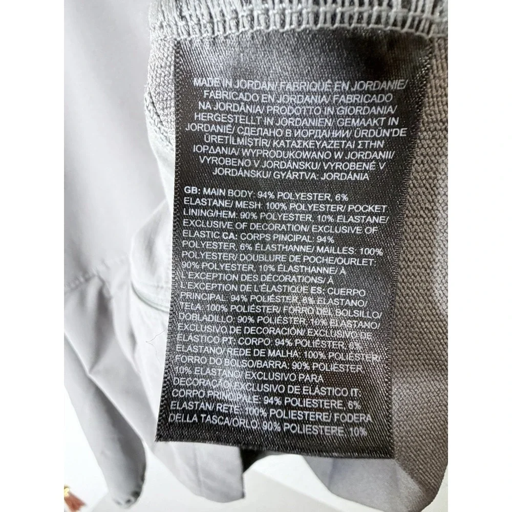 The North Face Edge Stretch Soft Shell Jacket Men's L Gray WindWall NF0A8ENN